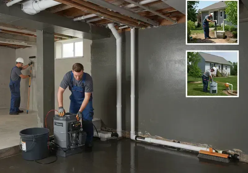 Basement Waterproofing and Flood Prevention process in Aransas Pass, TX